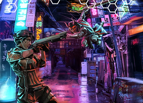 GeneFunk 2090 Shadows of Korea — Pre-Owned VG+ (Crispr Monkey Studios)