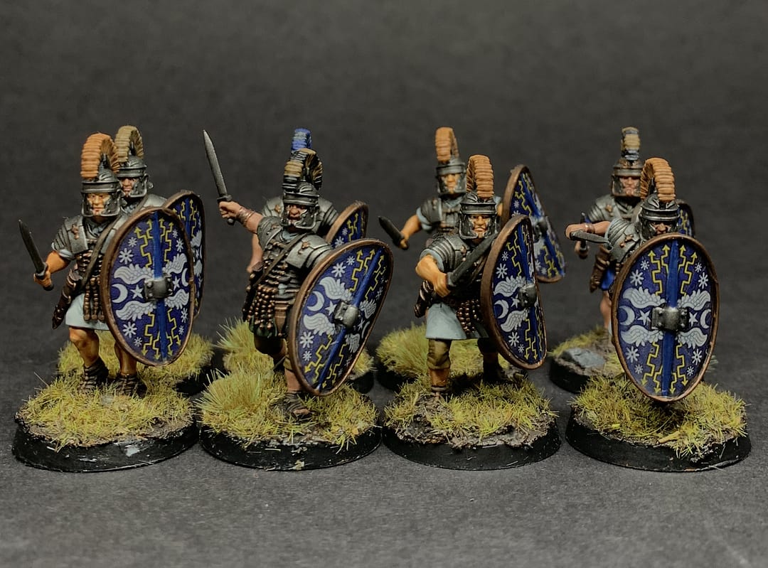 Victrix Attacking Roman Legionaries Sprue (x4 Miniatures) - 28mm