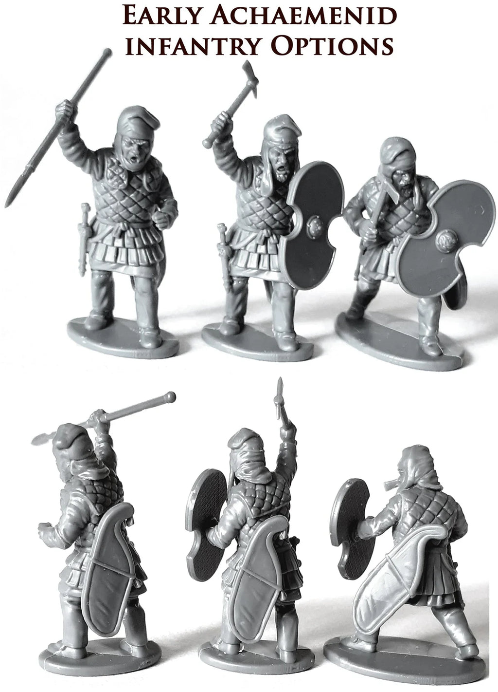 Victrix Persian Armoured Spearmen Sprues (x4 Miniatures) - 28mm