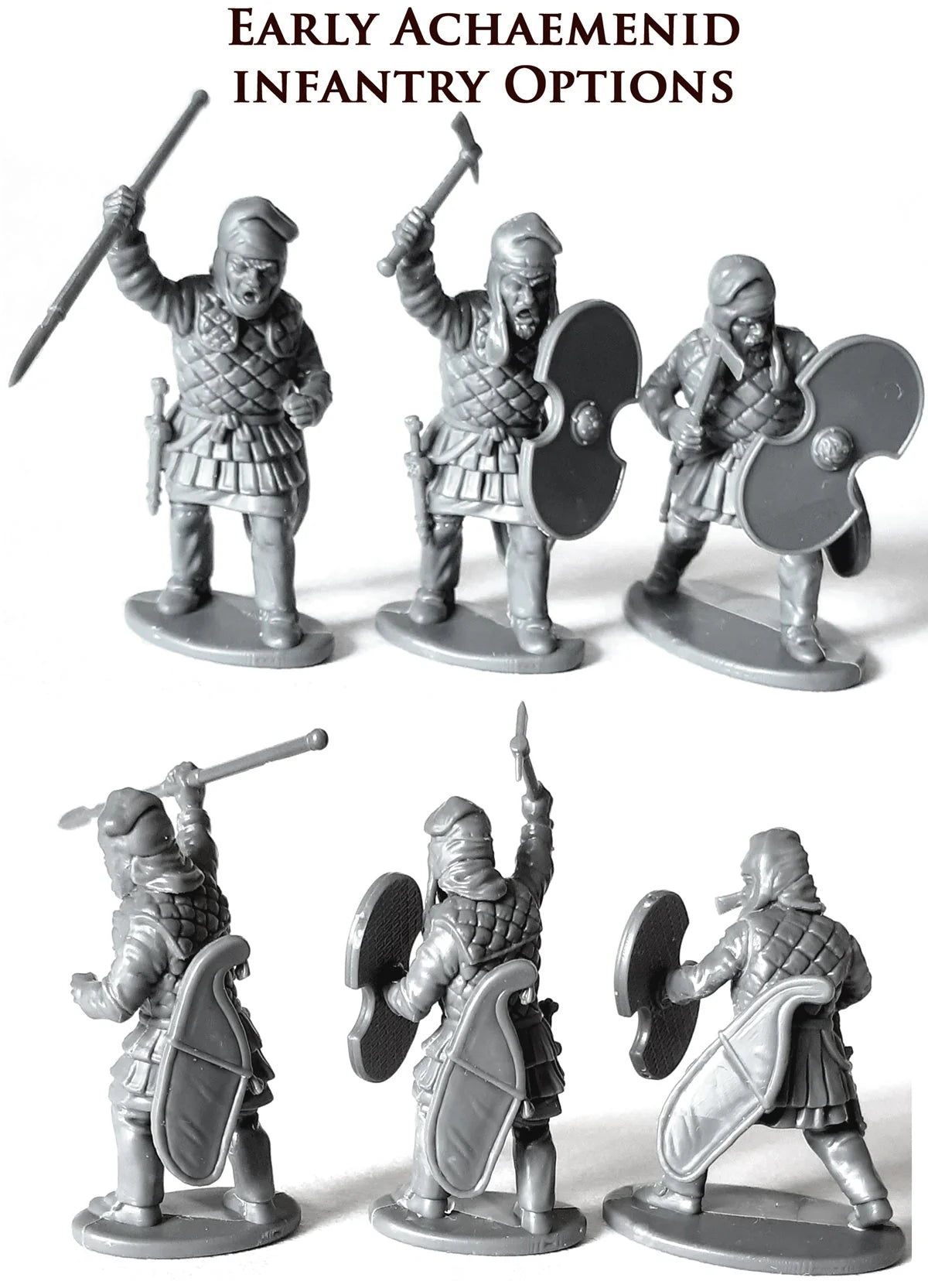 Victrix Persian Armoured Spearmen Sprues (x4 Miniatures) - 28mm