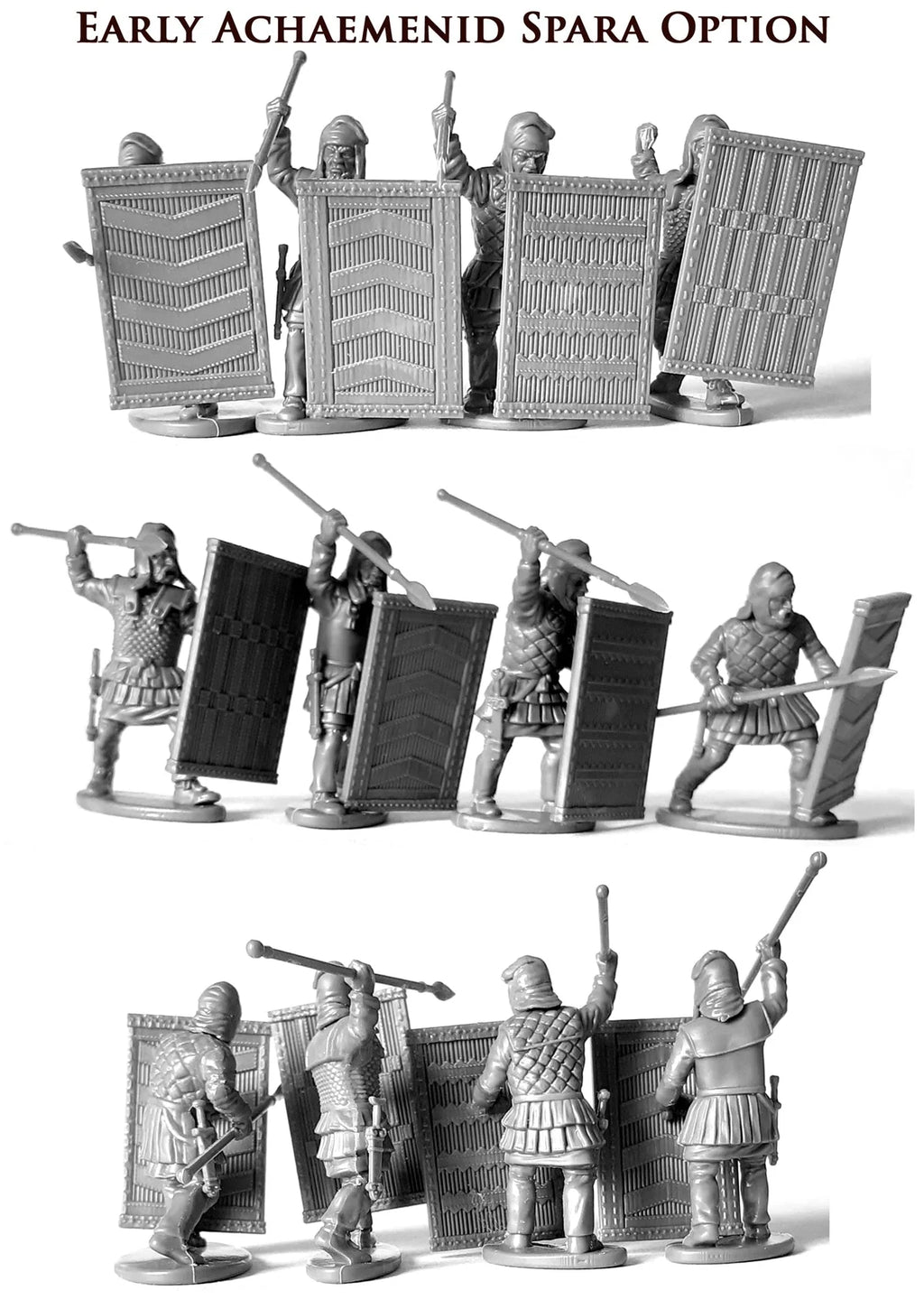 Victrix Persian Armoured Spearmen Sprues (x4 Miniatures) - 28mm