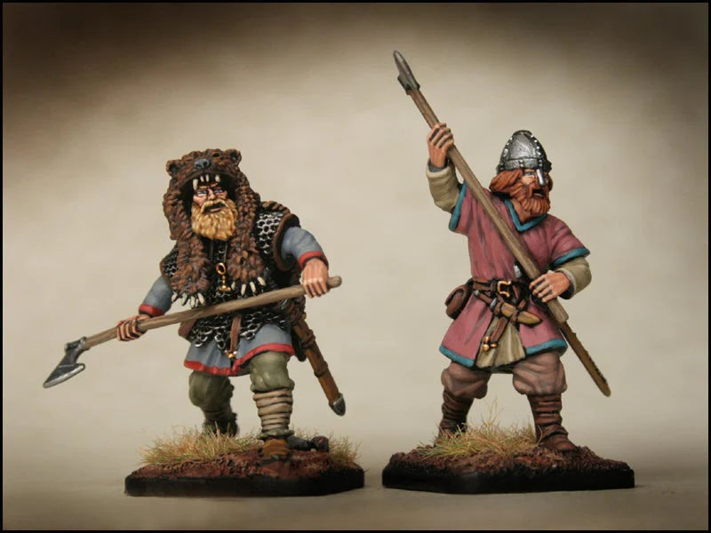 Victrix Viking Command Sprue | x6 28mm Dark Ages Miniatures