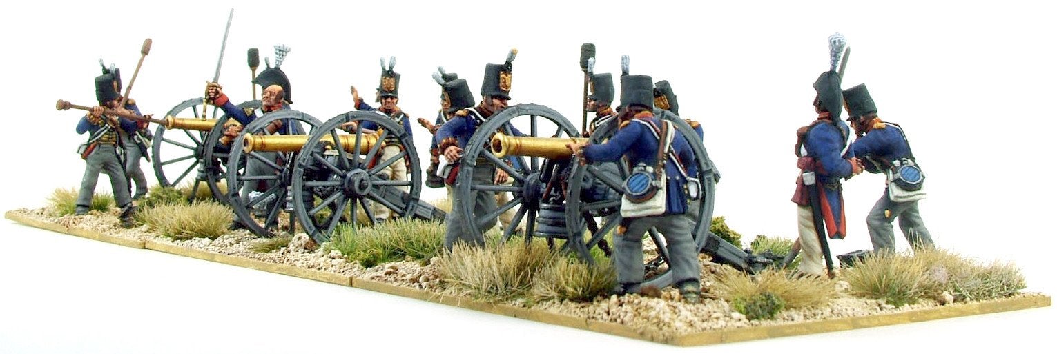 VICTRIX British Foot Artillery - 28mm Napoleonic Miniatures