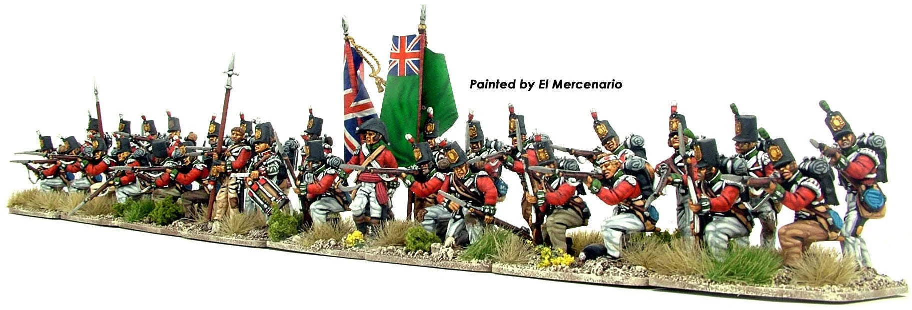 VICTRIX British Peninsular Centre Infantry (x52 Figures) - 28mm Napoleonic Miniatures