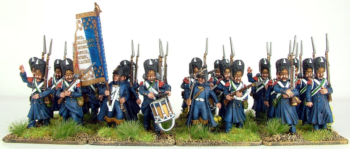 VICTRIX Napoleon's Old Guard Chasseurs (x60 Figures) - 28mm Napoleonic Miniatures