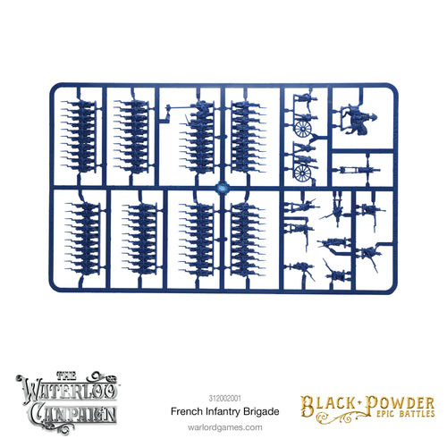 Black Powder Epic Battles: Waterloo - French Infantry Sprue