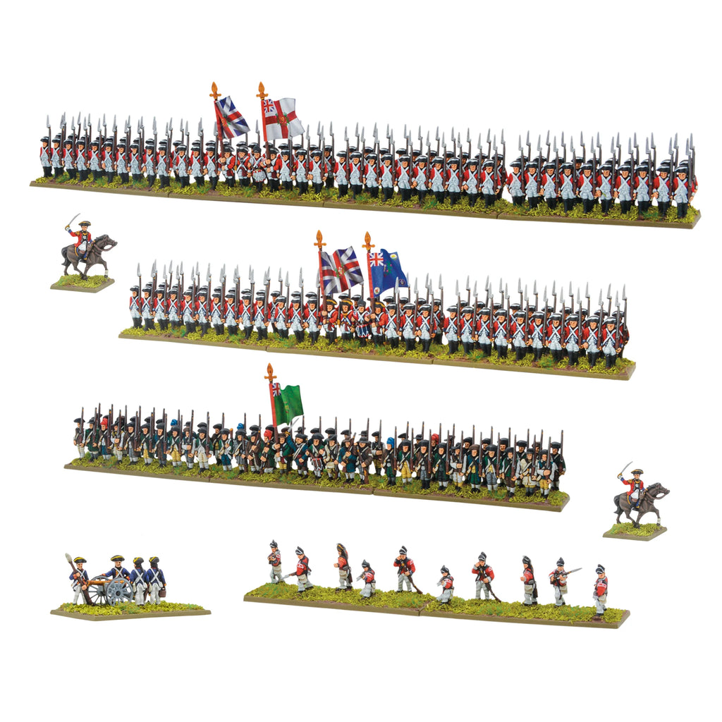 Black Powder Epic Battles: Revolution! - British Army Brigade Sprue