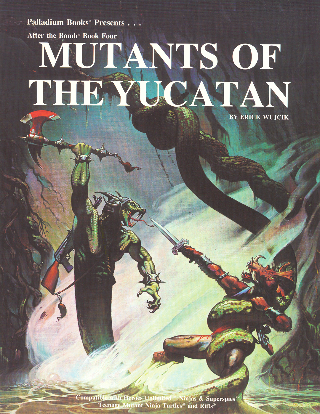 Mutants of the Yucatan - A TMNT RPG Supplement (Palladium Books)