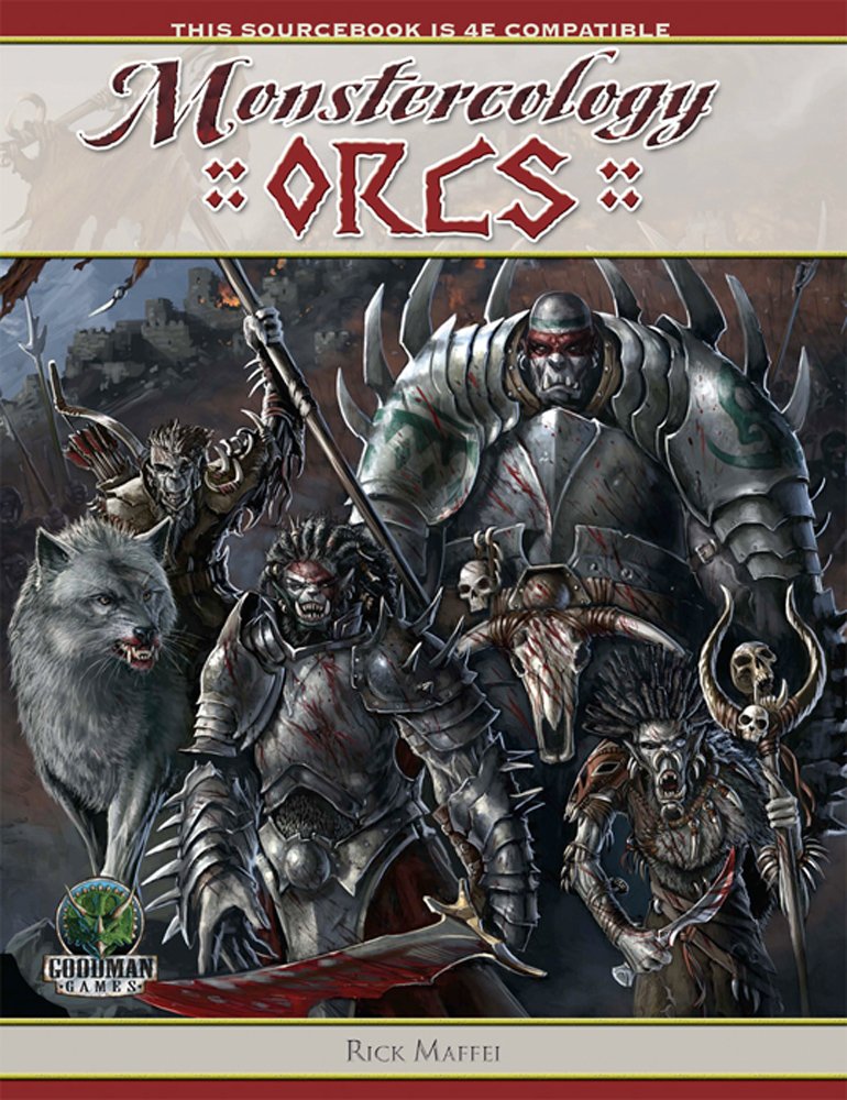 Monstercology: Orcs RPG Sourcebook (Goodman Games)