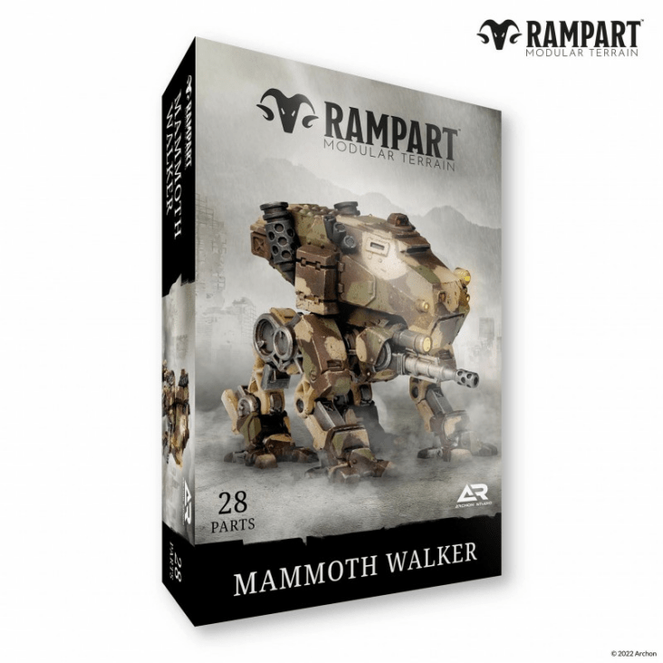 Archon Studios - Mammoth Walker | 28mm Mecha | 40k Sentinel / Star Wars Legion Proxy