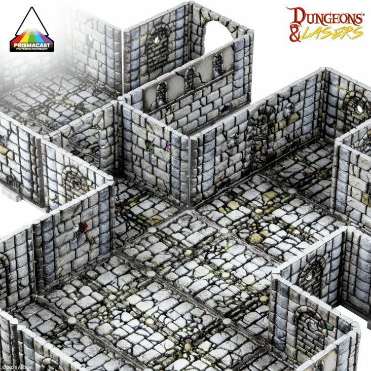 Dungeons & Lasers Fantasy Dungeon Prepainted Terrain