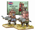 Victrix African War Elephant Set - 2 Elephants & 14 Crew - 28mm