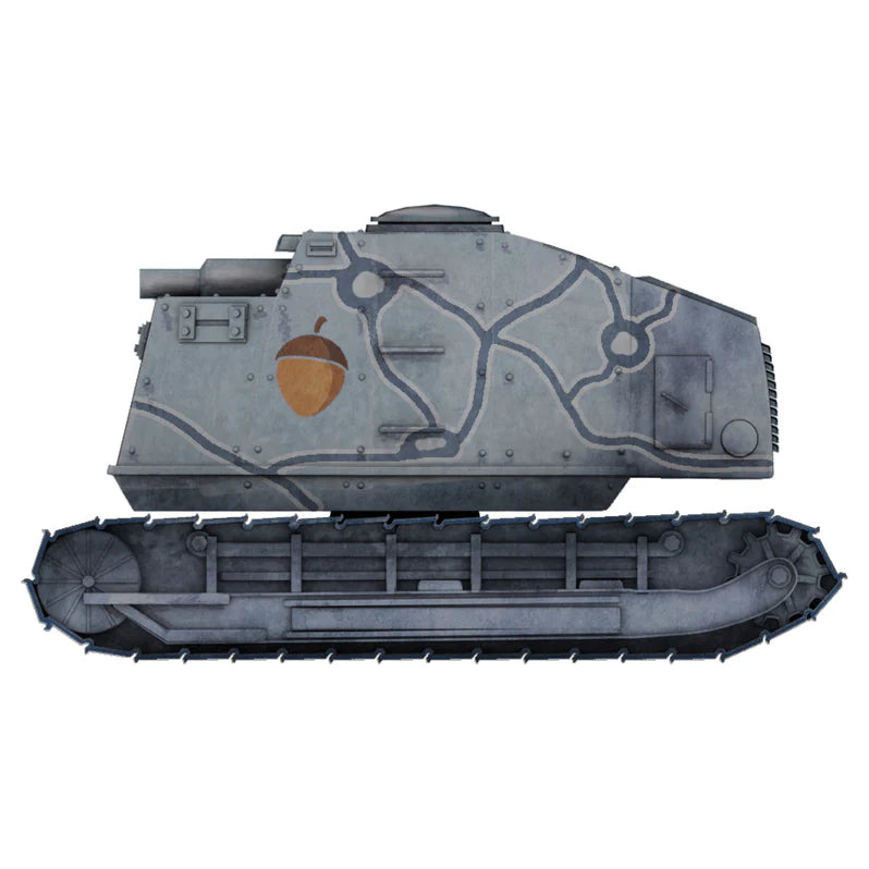Wargames Atlantic Quar Crusader Ailthean Tractor – 28mm Vehicle