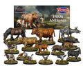 VICTRIX Medieval Farm Animals Sprue (x4 Figures) - 28mm Miniatures
