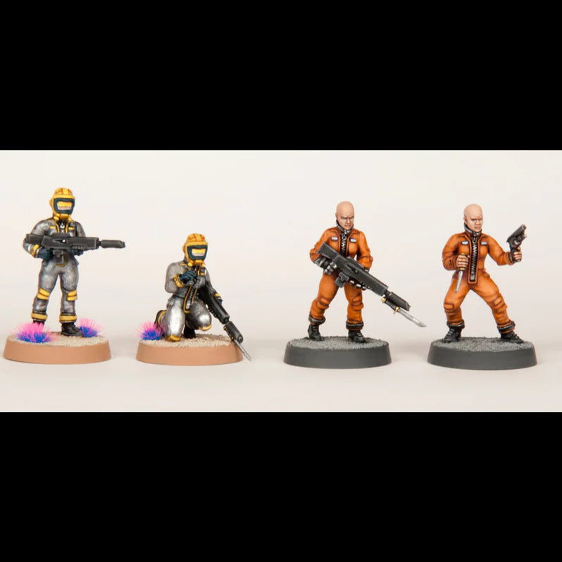 Death Fields: Cannon Fodder (Female) – 28mm Sci-Fi Infantry Miniatures