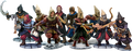Frostgrave Cultists Sprue – x5 28mm Fantasy Miniatures (North Star)