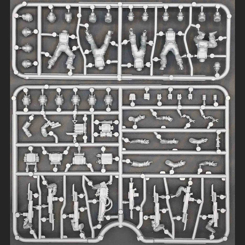 Death Fields: Cannon Fodder (Male)– 28mm Sci-Fi Infantry Miniatures