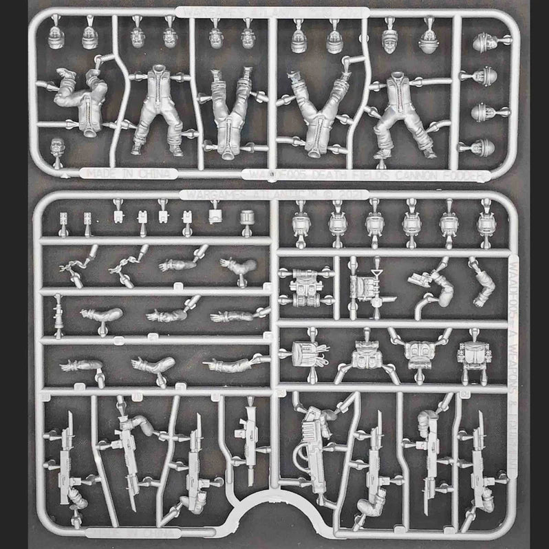 Death Fields: Cannon Fodder (Male)– 28mm Sci-Fi Infantry Miniatures