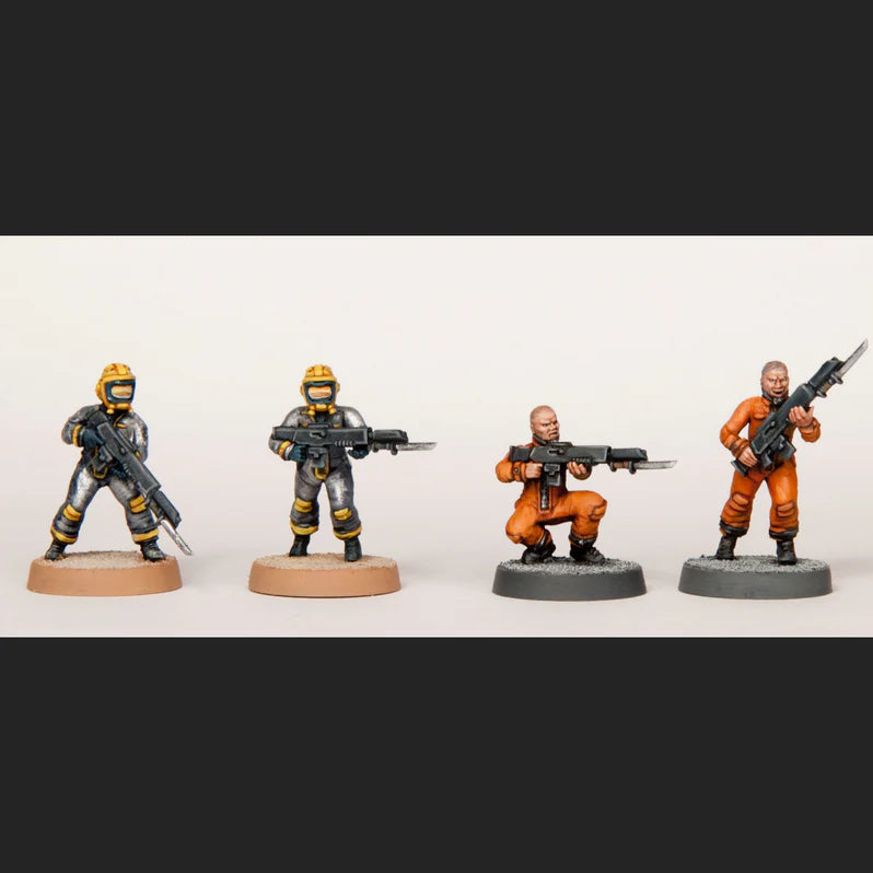 Death Fields: Cannon Fodder (Male)– 28mm Sci-Fi Infantry Miniatures