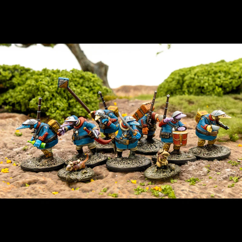 Wargames Atlantic Quar Coftyran Command - 28mm Miniature SPRUES