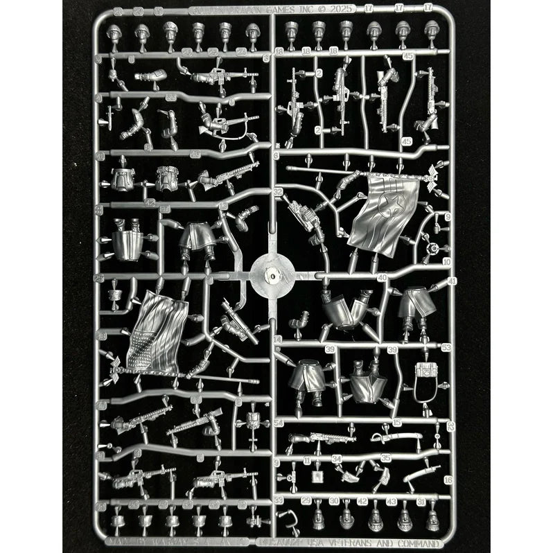 Marcher: USA Veterans and Command Sprues - 28mm Dieselpunk Miniatures