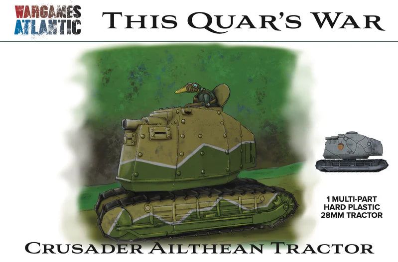 Wargames Atlantic Quar Crusader Ailthean Tractor – 28mm Vehicle