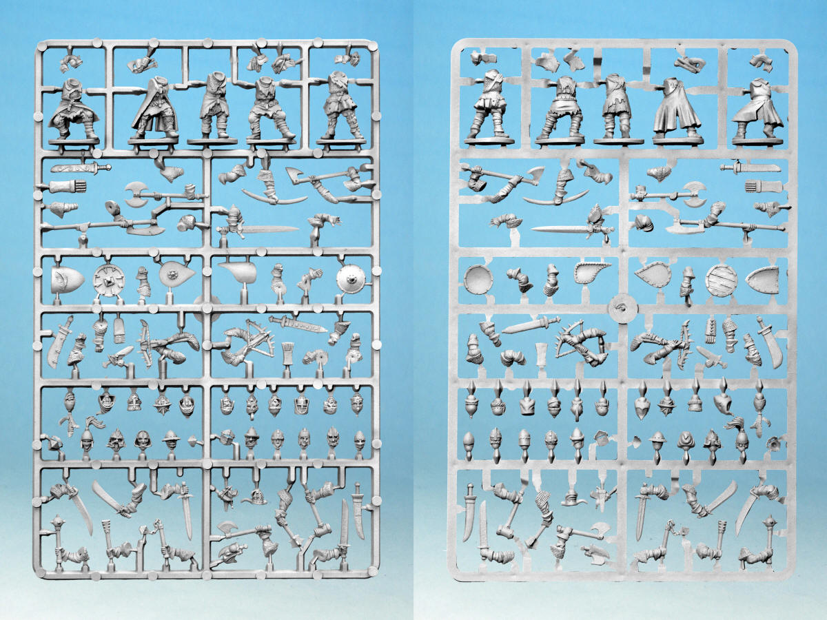 Frostgrave Cultist Knights Sprue – x5 28mm Fantasy Miniatures (North Star)