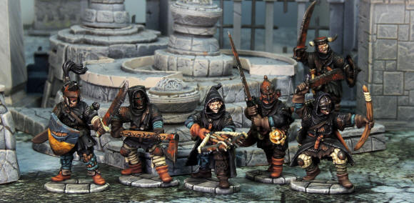 Frostgrave Cultist Knights Sprue – x5 28mm Fantasy Miniatures (North Star)