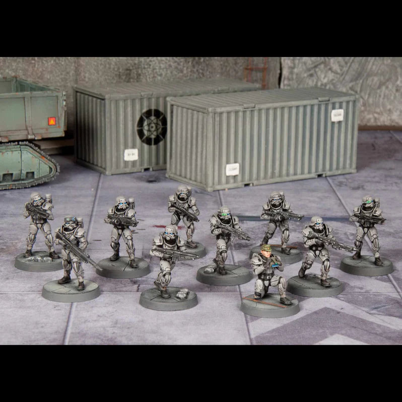 Wargames Atlantic Eisenkern Stormtroopers Sprue | x5 28mm Sci-Fi Miniatures