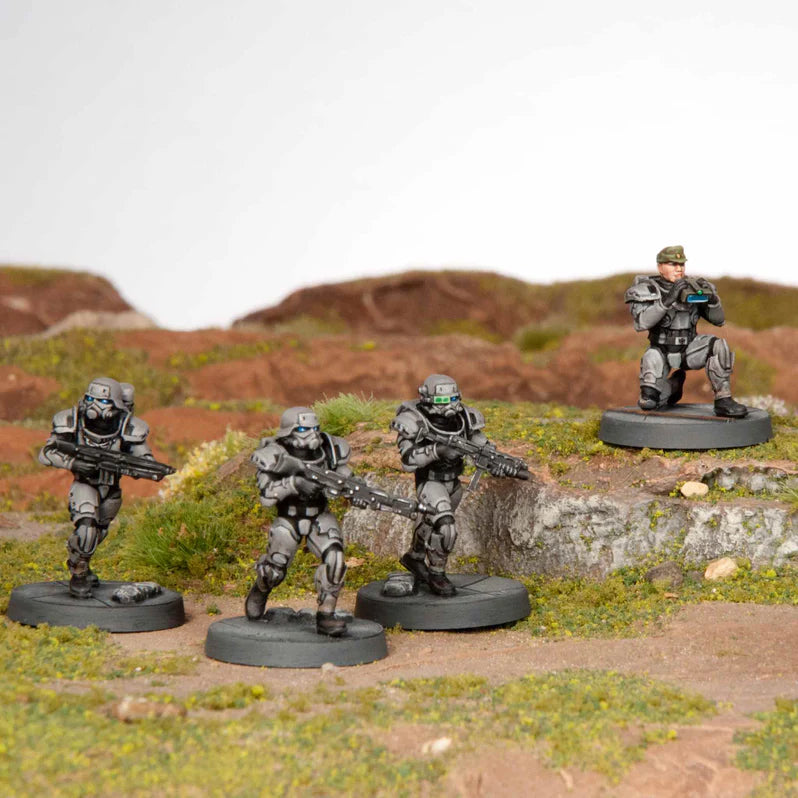 Wargames Atlantic Eisenkern Stormtroopers Sprue | x5 28mm Sci-Fi Miniatures