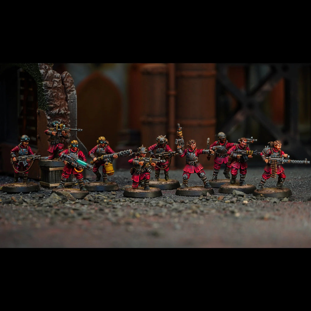 Wargames Atlantic The Damned Female Infantry | x6 28mm Grimdark Miniatures
