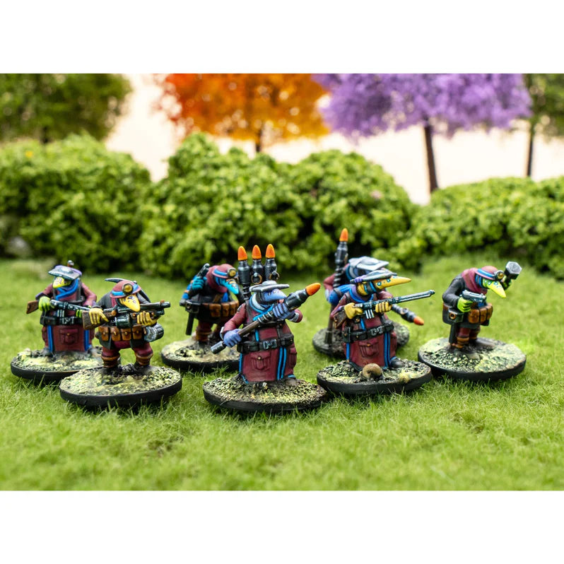 Wargames Atlantic Quar Fidwog Specialists - 28mm Miniature SPRUES