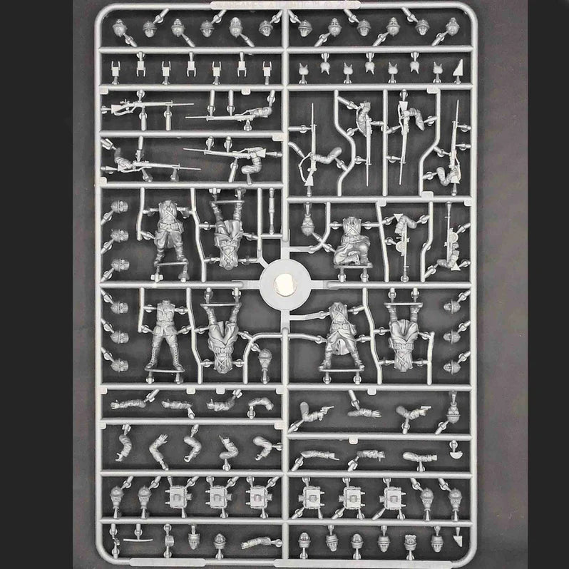 Wargames Atlantic Great War French Infantry SPRUE - x7 28mm WW1/WW2 Miniatures