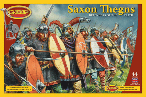 Gripping Beast Saxon Thegns (x44 28mm Dark Age Infantry)