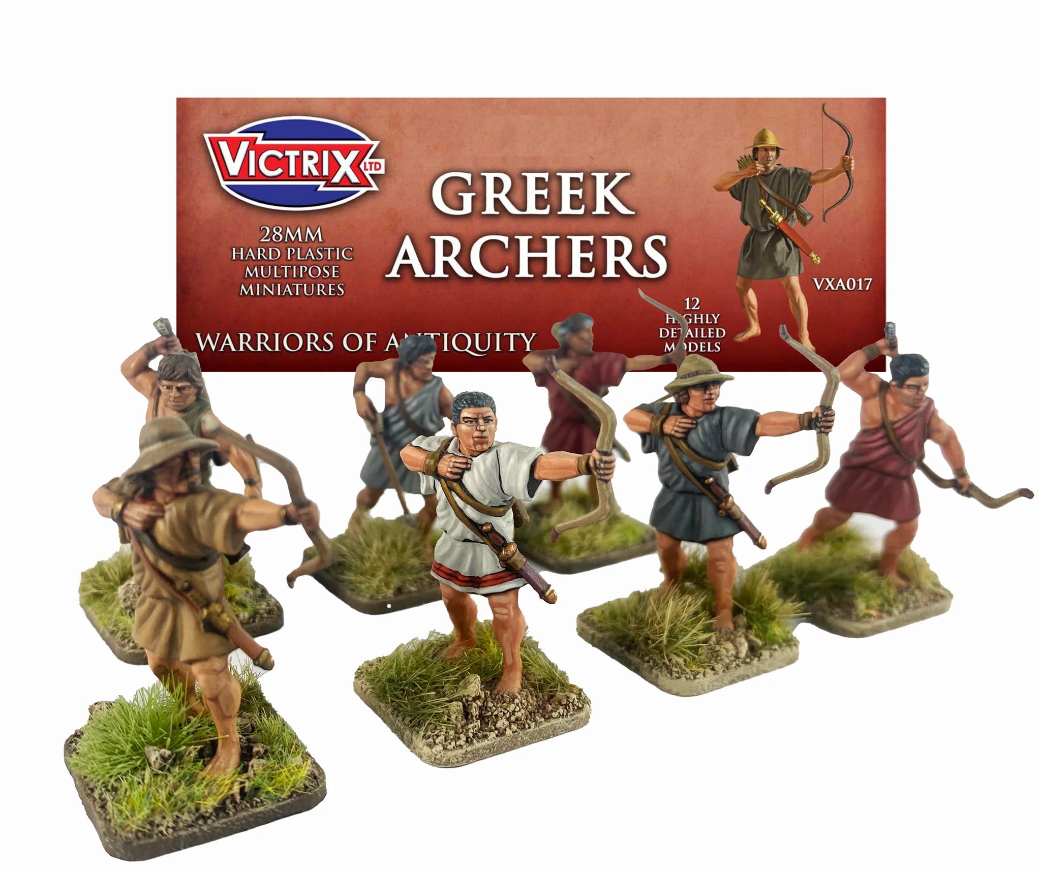 Victrix Greek Archers Sprue (x12 Miniatures) - 28mm