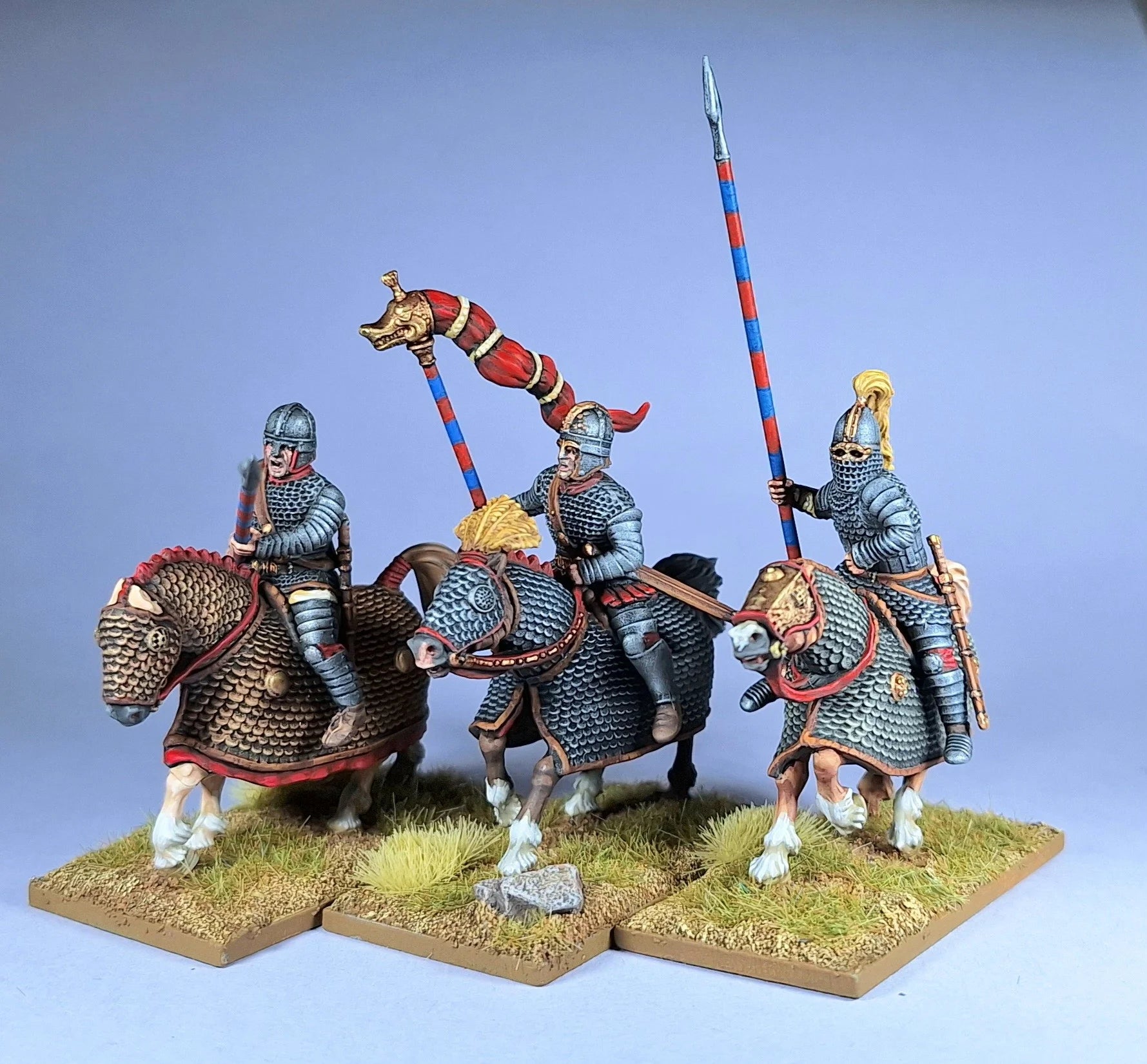 VICTRIX Late Roman Cataphracts Sprues (x4 Cavalry) - 28mm Miniatures