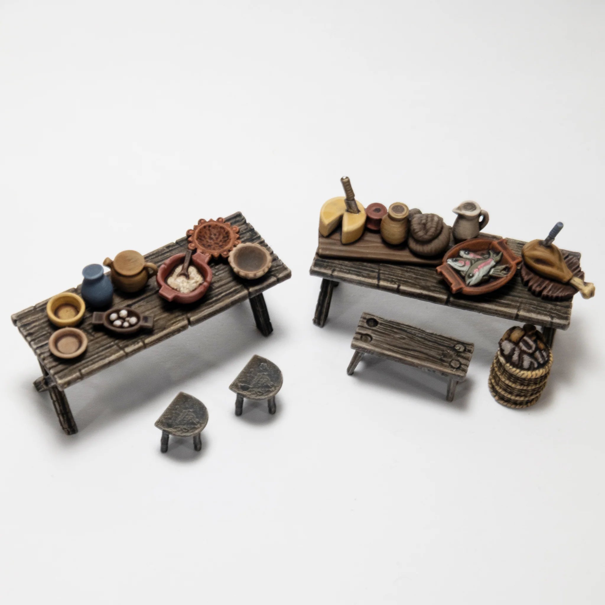 VICTRIX Medieval Market Stall - 28mm Wargame Scenery