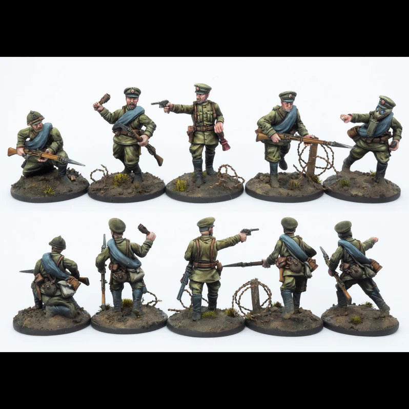 Wargames Atlantic Great War Russian Infantry - 28mm Miniature SPRUES