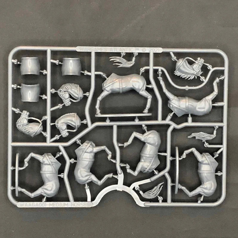 Wargames Atlantic Horses Sprue | x3 28mm Miniatures