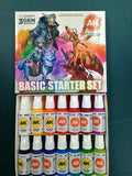 AK Interactive 3Gen Acrylic Basic Starter Set (x14 Paints)