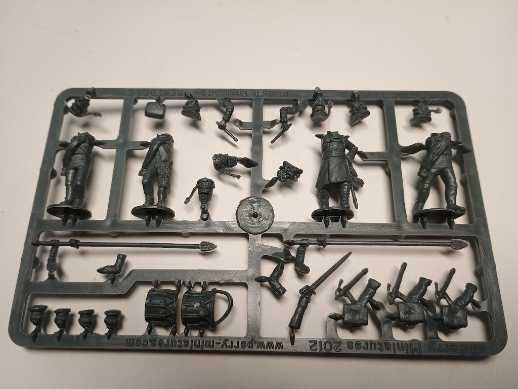 Russian Napoleonic Infantry (1809-1814) Command Sprue | x4 Figures (Perry)