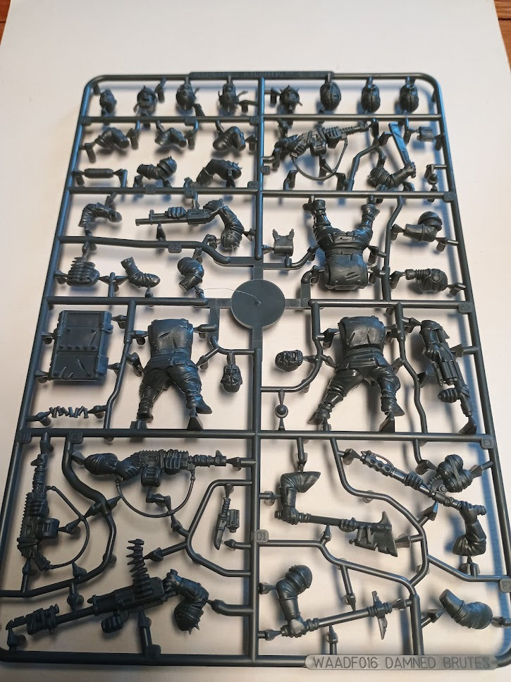 Wargames Atlantic: The Damned Brutes Sprue | x3 28mm Sci-Fi Ogres