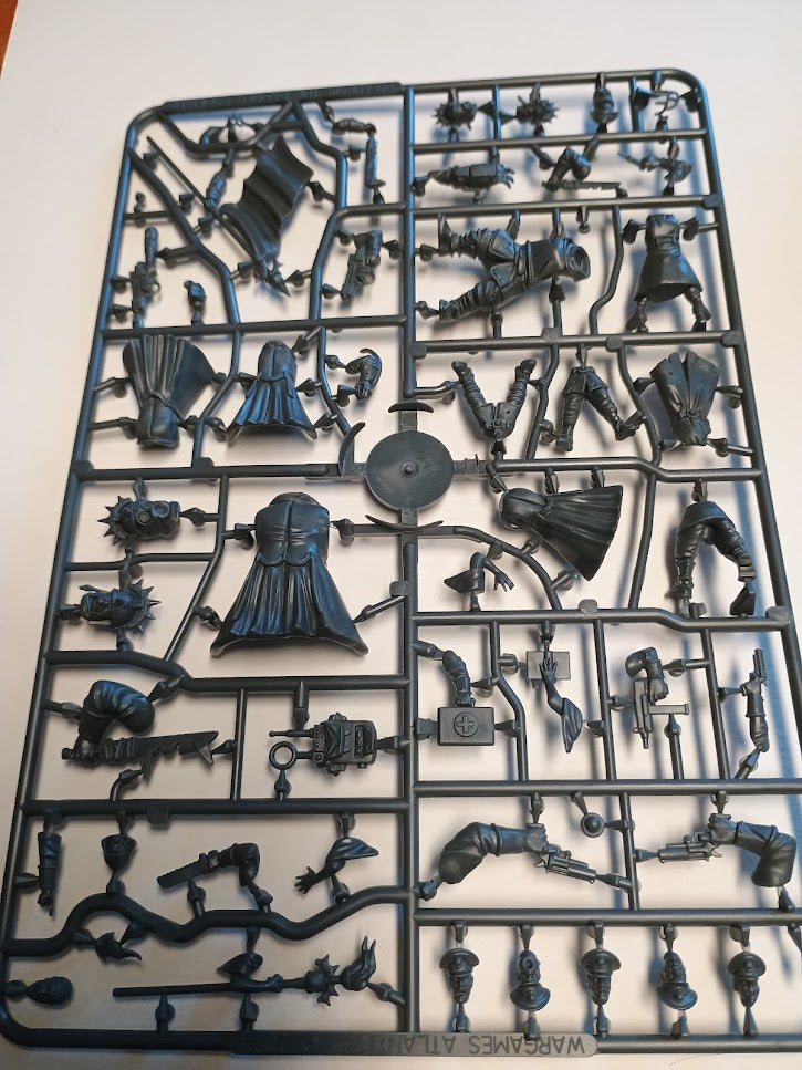 Wargames Atlantic: The Damned Command Sprue | x5 28mm Grimdark Soldiers