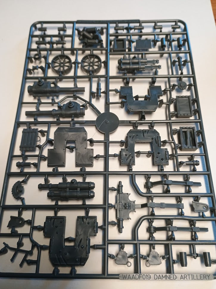 Wargames Atlantic: The Damned Heavy Artillery | 28mm Towed Cannon + 4 Crew