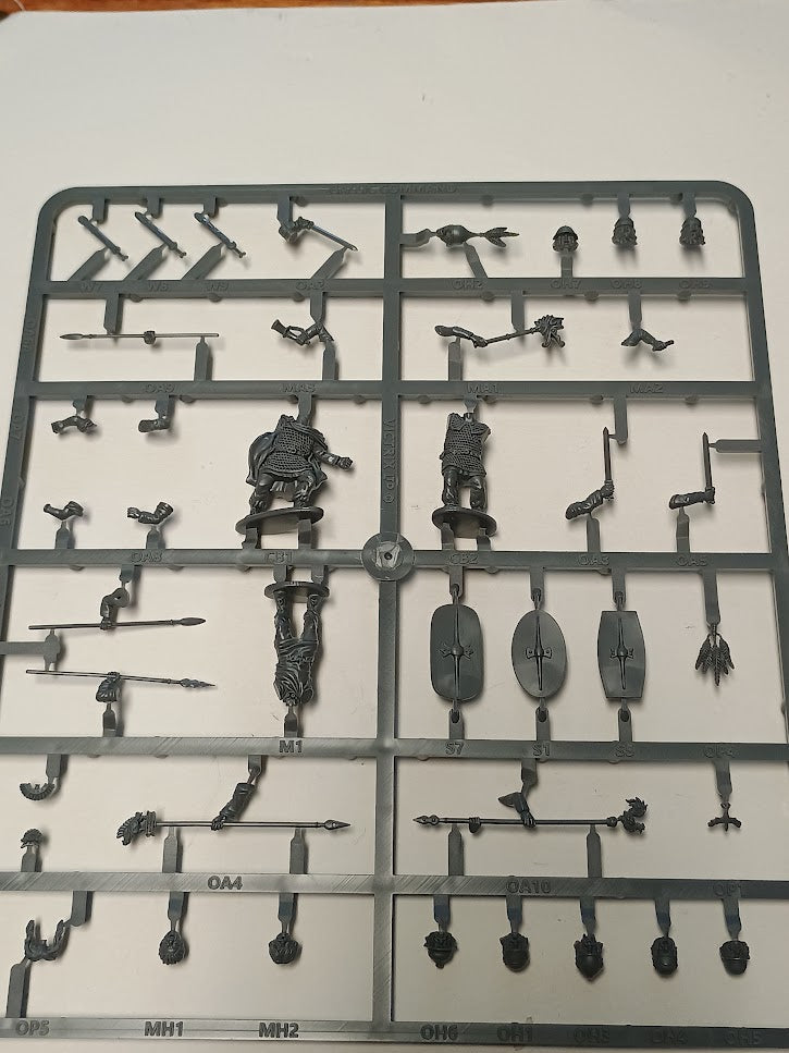 Victrix Gallic Warriors Command Sprue | x3 28mm Ancients Miniatures