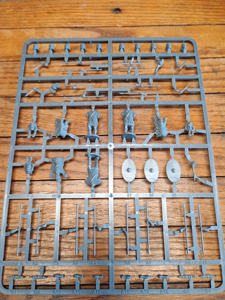 Victrix Imperial Roman Auxiliary Infantry SPRUE | x3 28mm Miniatures