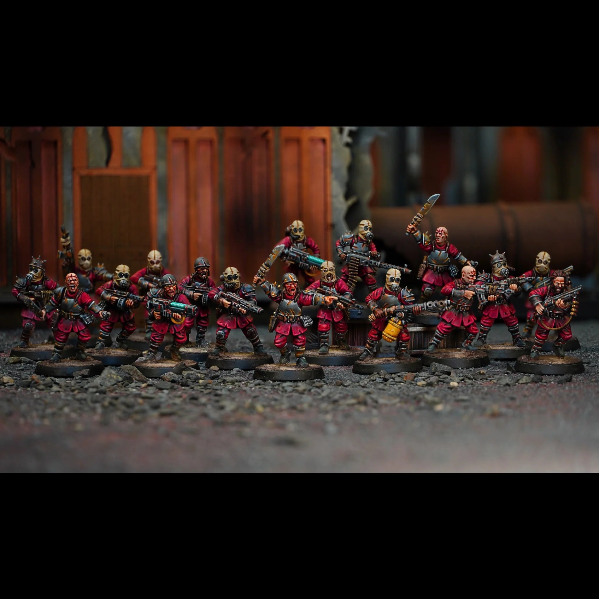 Wargames Atlantic The Damned Male Infantry | x6 28mm Grimdark Miniatures