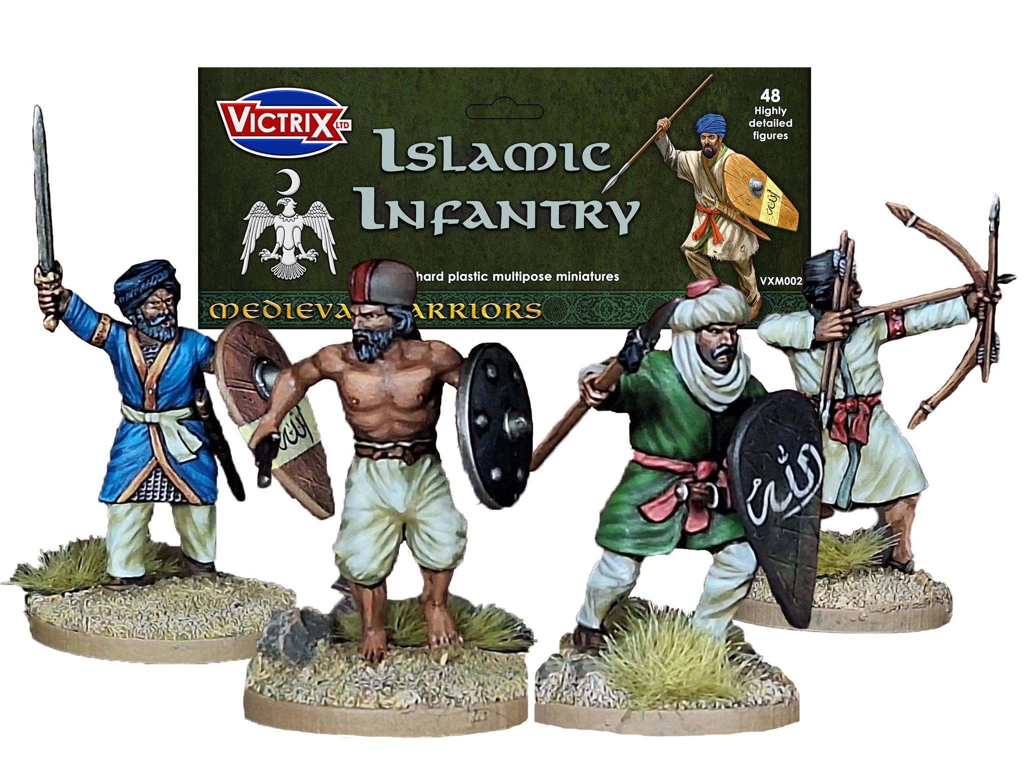 Victrix Islamic Infantry & Archers Sprues (x8 Miniatures) - 28mm