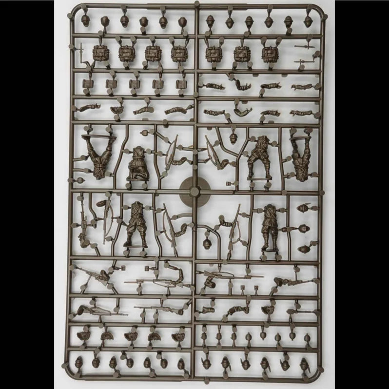 Wargames Atlantic WW2 Italian Infantry – 28mm Sprue (x6 Figures)