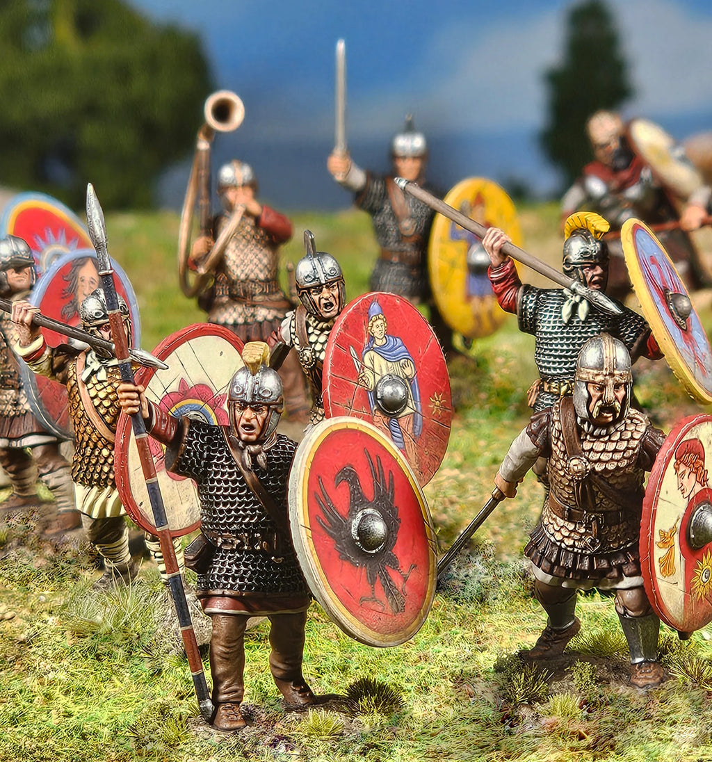 Victrix Late Roman Warband (x34 Figures) - 28mm Historical Miniatures
